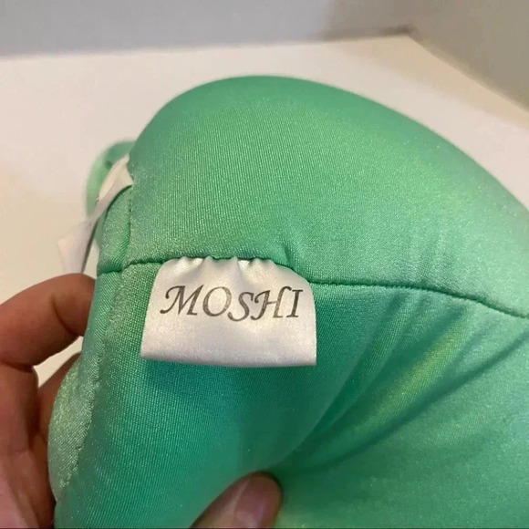 Moshi Green Frog Prince Toadily Yours Microbead Squishy Plush Stuffed Animal - Picture 6 of 10